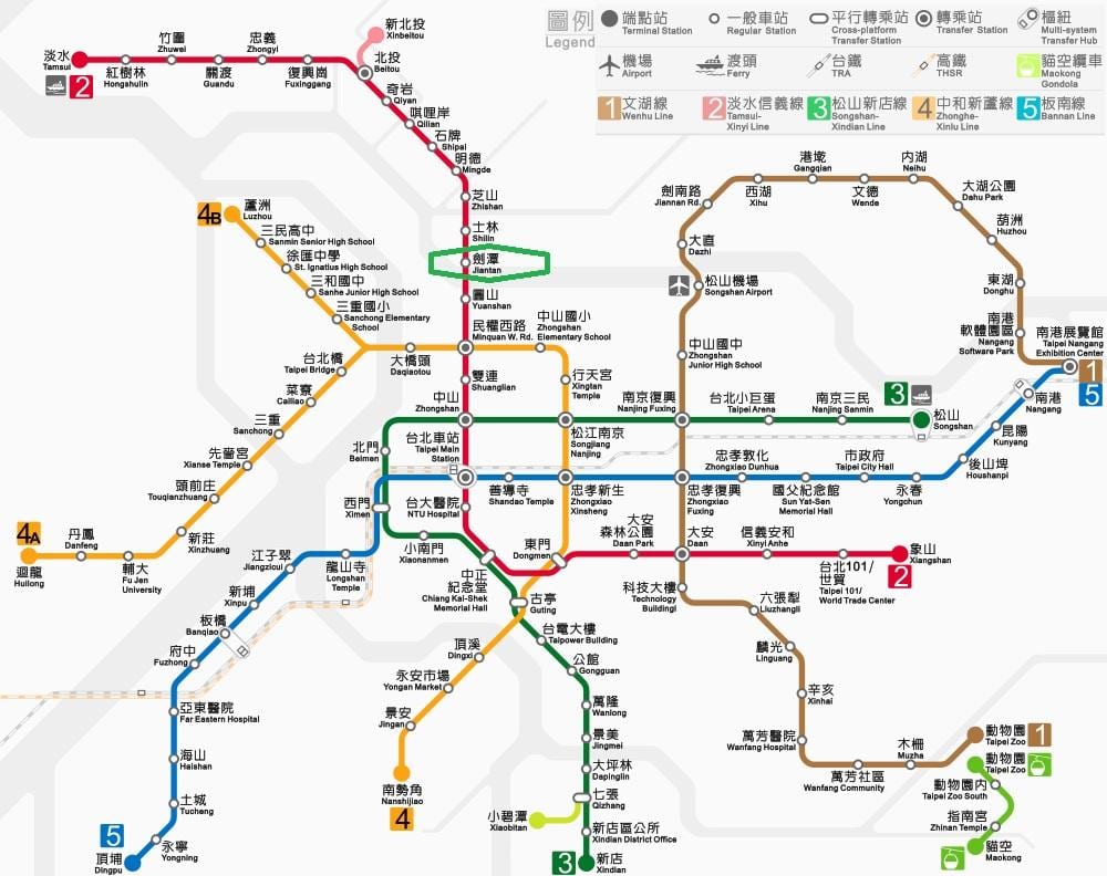 mapa shilin noć 
