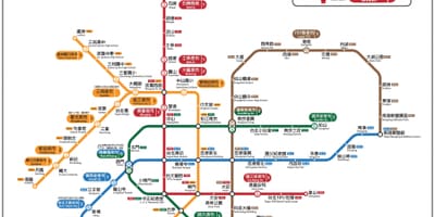 Mapa Taipeija noć tržišta