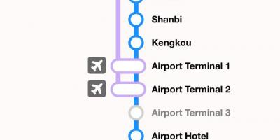 Taipeija mrt mapu taoyuan aerodrom